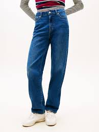 TOMMY · DW0DW22615 1BK KIRA MR SLIM STR BI0152 · ג'ינס — Hawaii