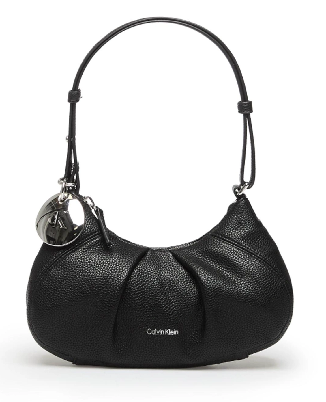 CK · ENGRAVED HW ELONGATED BAG · שחור