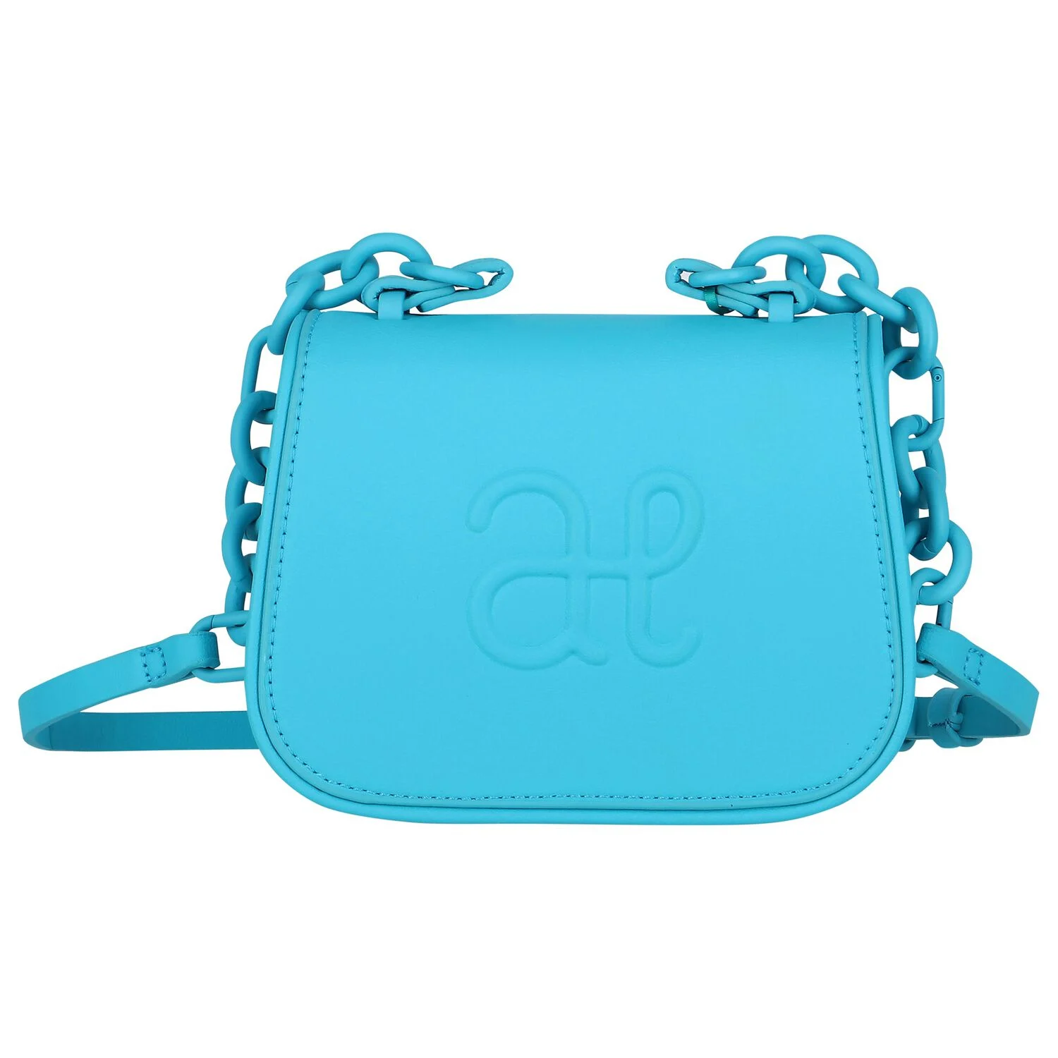 ABEL&LULA · Logo handbag · טורקיז