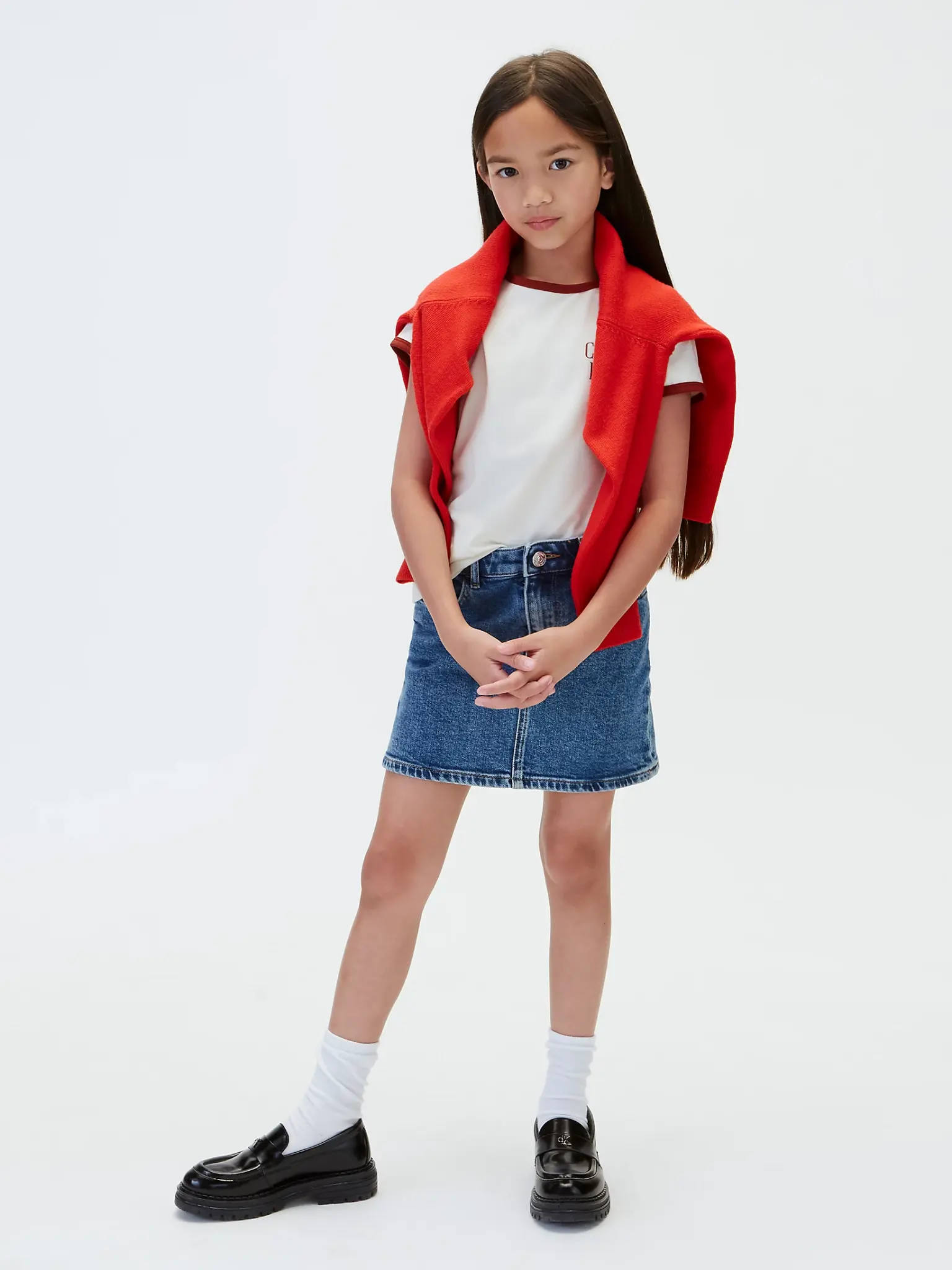 CK · HERO DENIM SKIRT BECKFORD BLUE · שחור