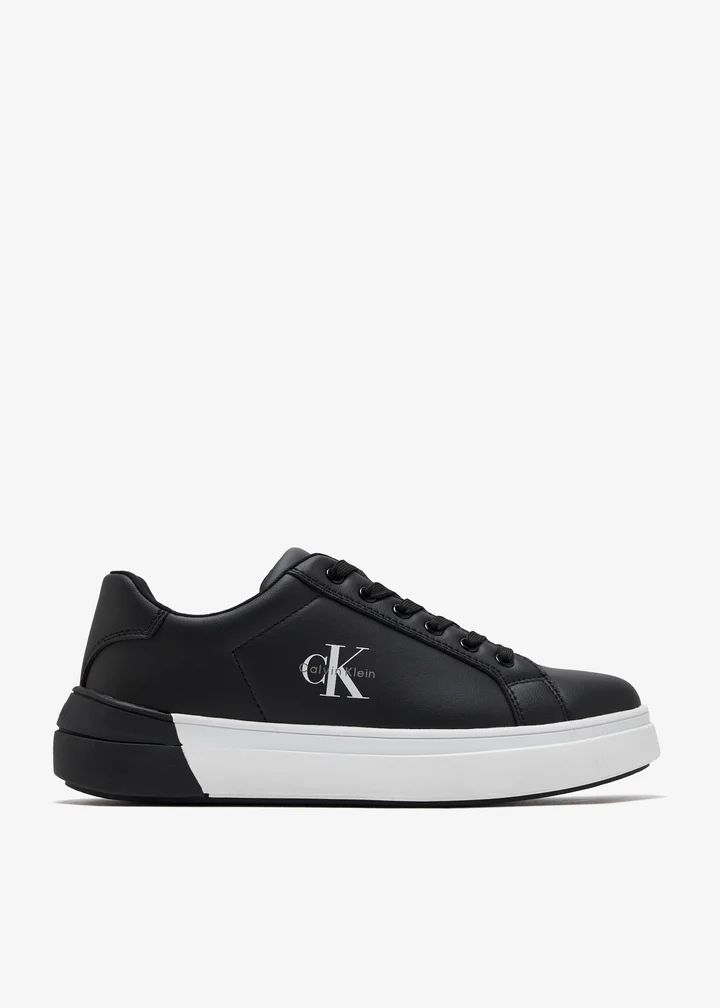 CK · 30-34 LOW CUT SNEAKER BLACK · שחור