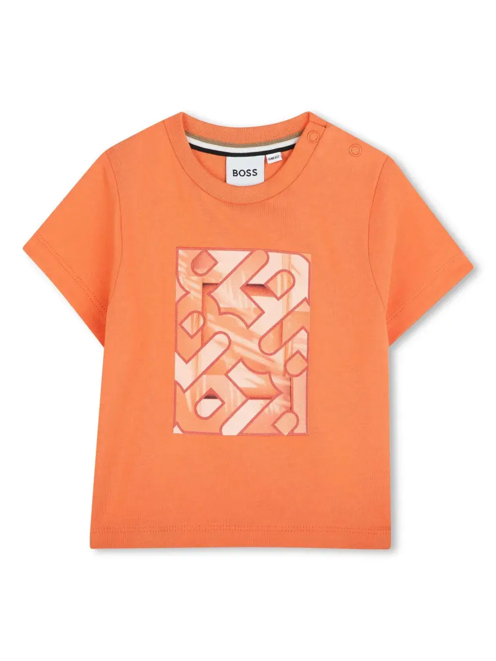HUGO BOSS · טי שירטס H.B T-SHIRT · כתום — Hawaii