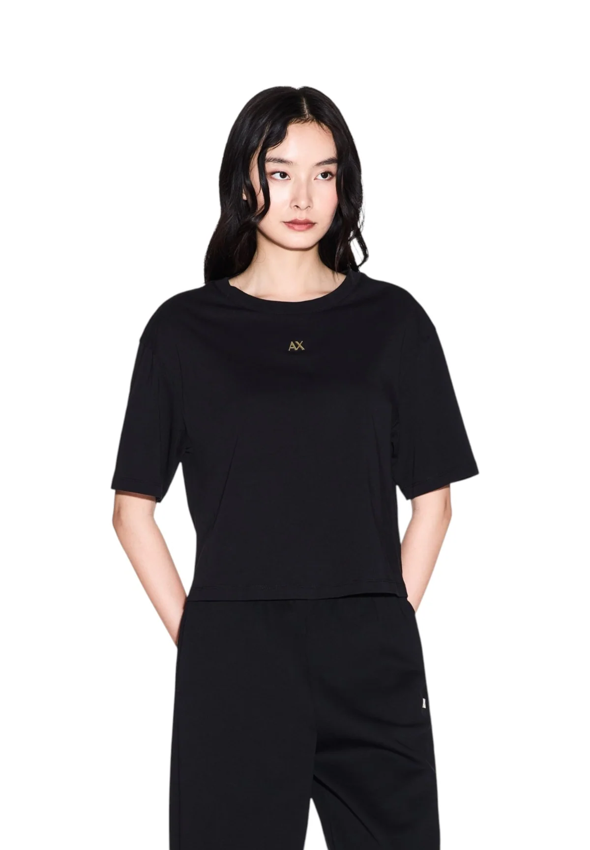 ARMANI EXCHANGE · טישירט שרוול קצר T-SHIRT · שחור