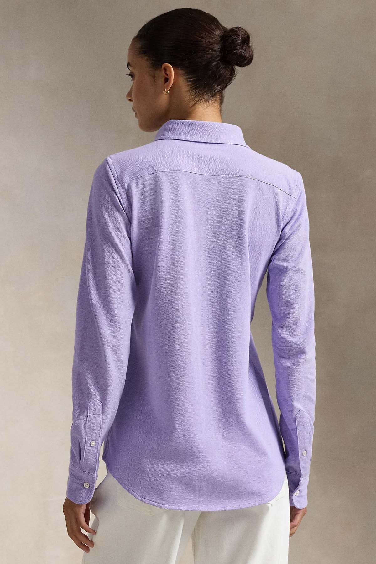 RALPH LAUREN · חולצות כפתורים ארוכה G SLEEVE BUTTON FRONT SHIRT · סגול — Hawaii