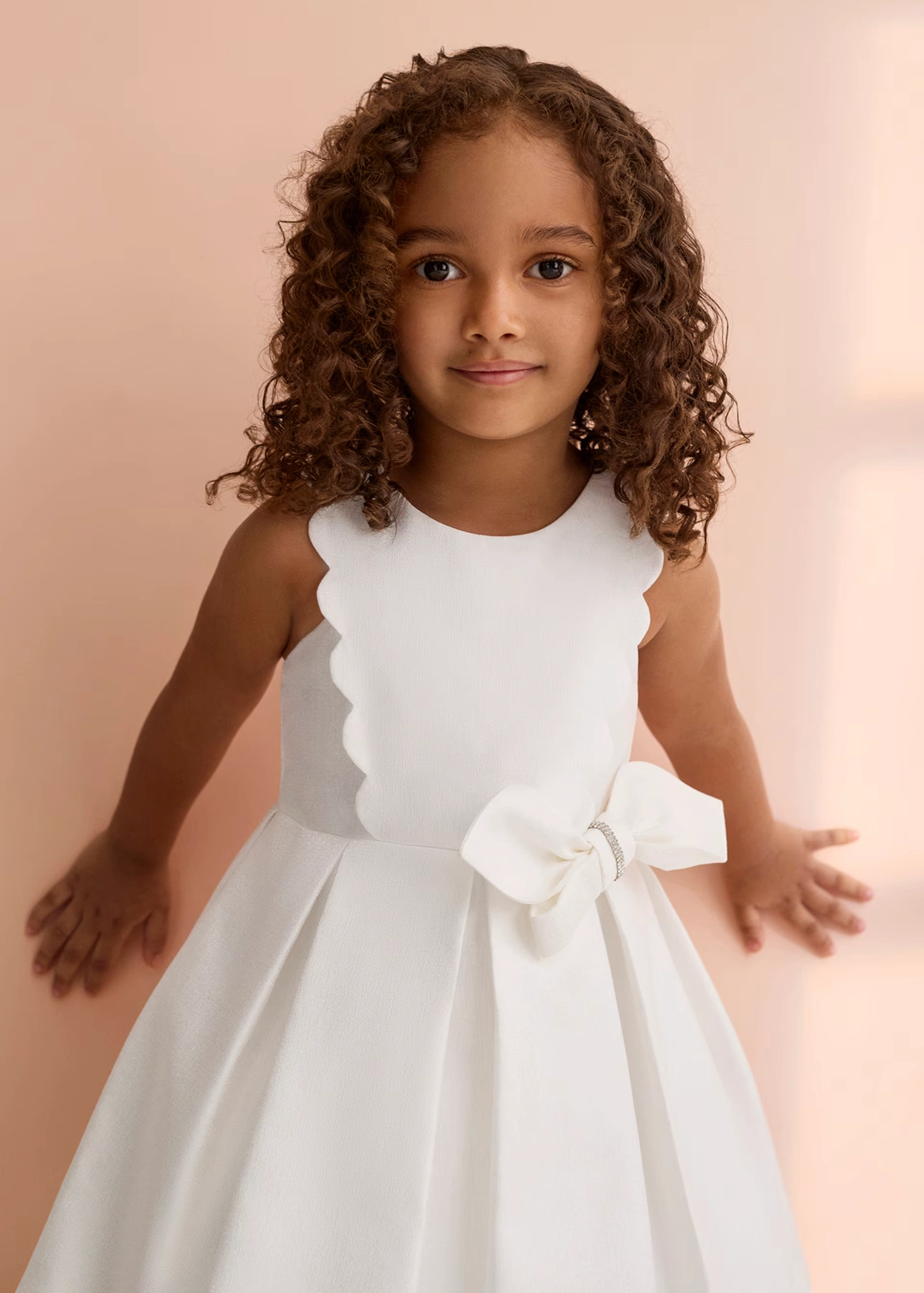 ABEL&LULA · Shimmer linen dress · ביג'