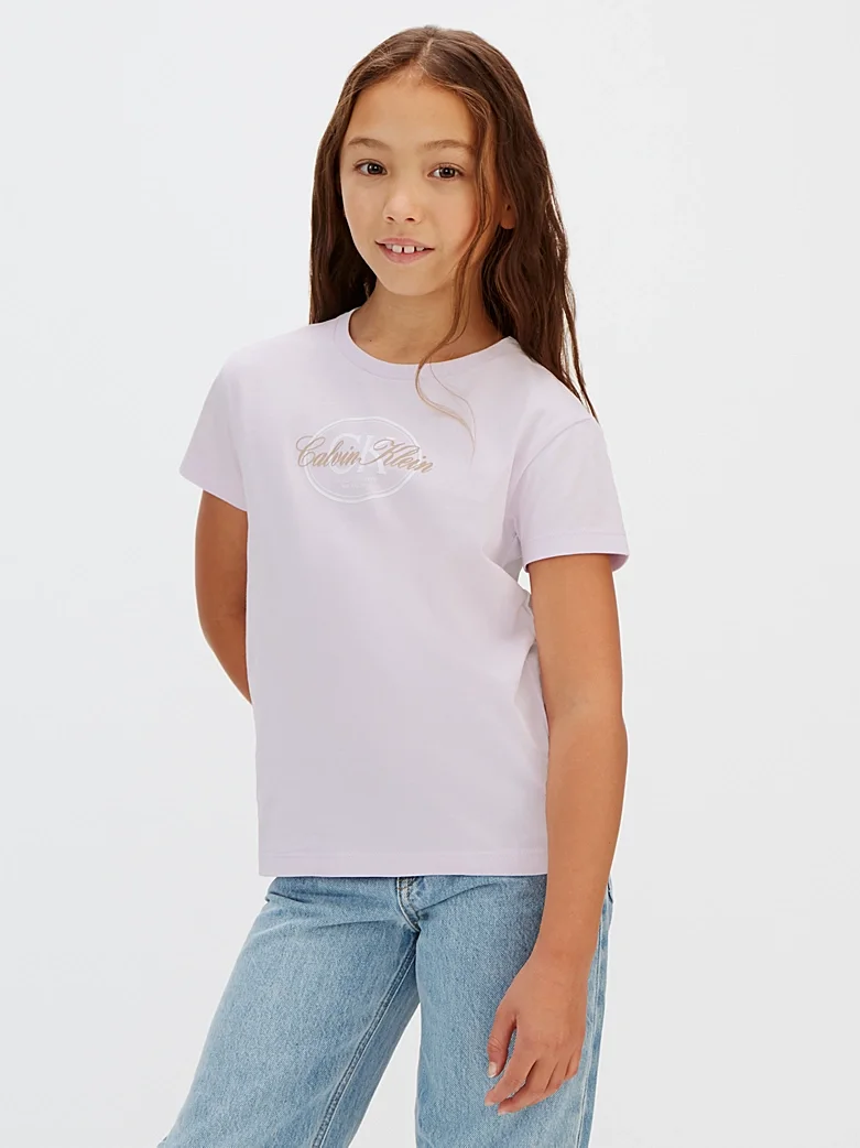 CK · CK BABY Y/D STRIPE LS T-SHIRT · חום