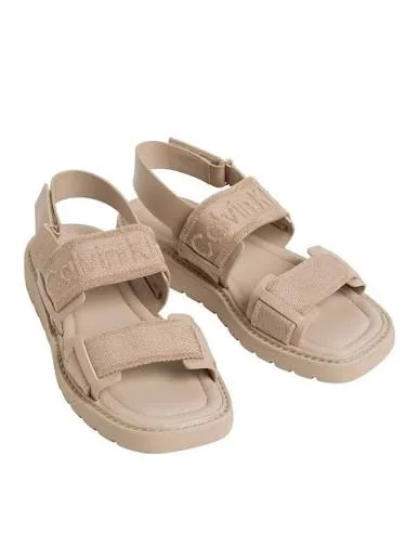 CK · HW0HW02872 PDT SQ MOLDED SANDAL WEBB · חום